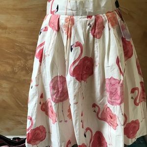 Chic wish flamingo skirt